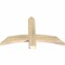Ekena Millwork Bellingham Rough Sawn Timber Gable Bracket, Douglas Fir, 36"W x 23"H x 2"D x 4"F, 15/12 Pitch GBW036X23X0204BEL00RDF - alternate 2